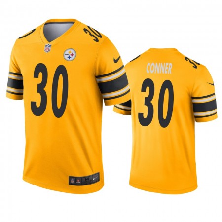 Maillot Pittsburgh Steelers James Conner 30 Gold Inverted Legend - Homme Maillot Pittsburgh Steelers James Conner 30 Gold Inverted Legend - Homme